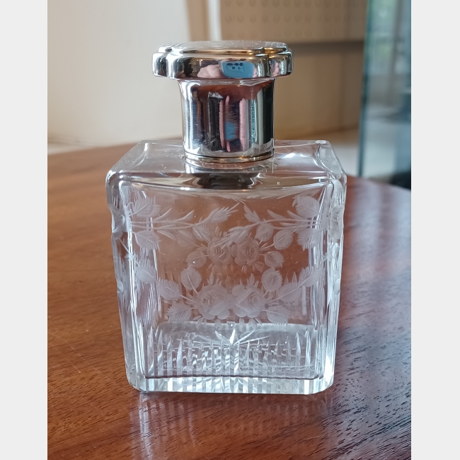 Asprey Glass Perfume Bottle