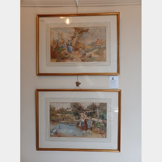Pair of 19th Century Watercolours