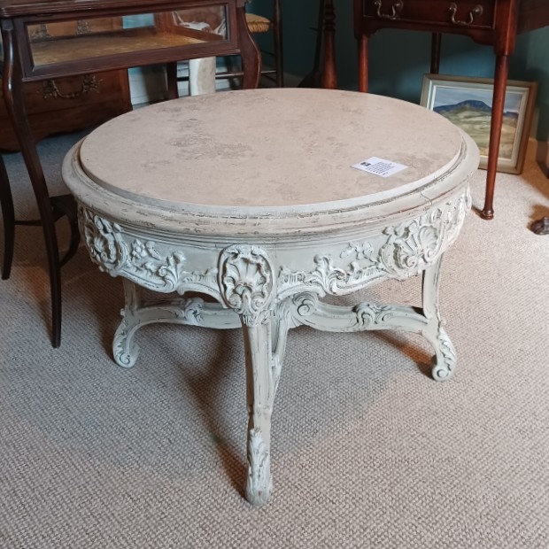 19th Century French Circular Coffee Table