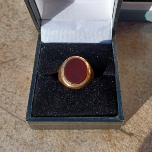 Vintage 9ct Rose Gold signet ring
