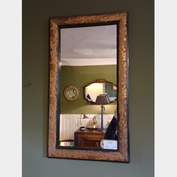 SOLD Gilt Oak Leaf Mirror