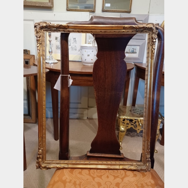 Very fine antique gold leaf frame
