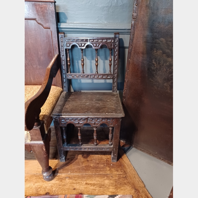 Set of four 17th Century Chairs