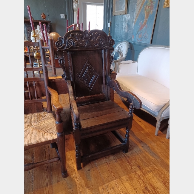 c.17th Oak Chair