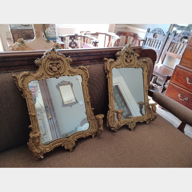Pair of c.19th Mirrors