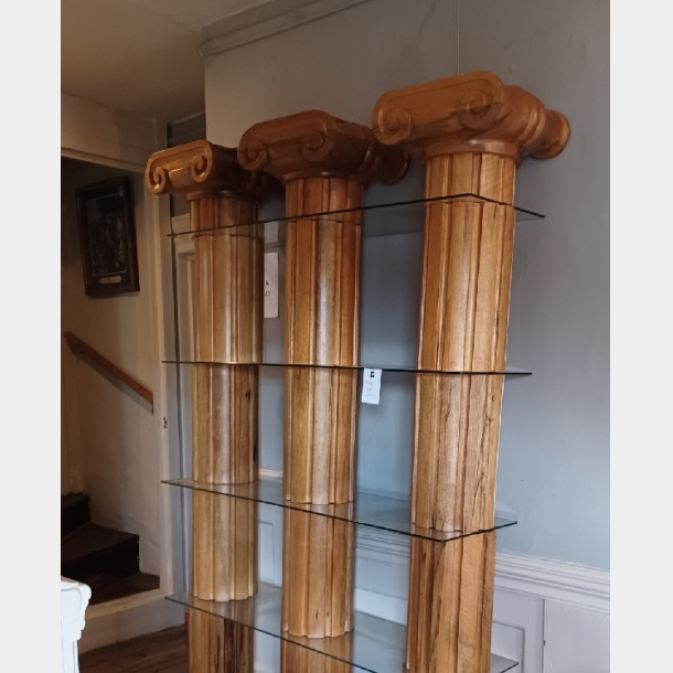 Shelf Unit With Doric Columns