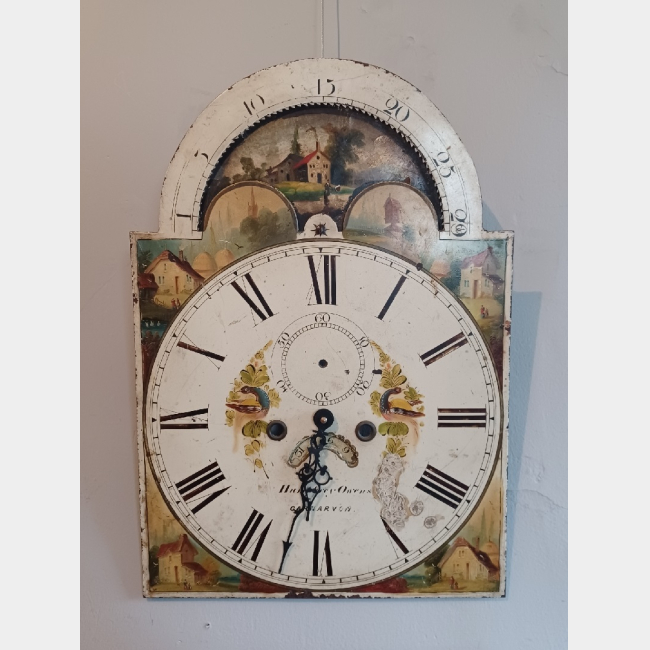 Painted Clock face