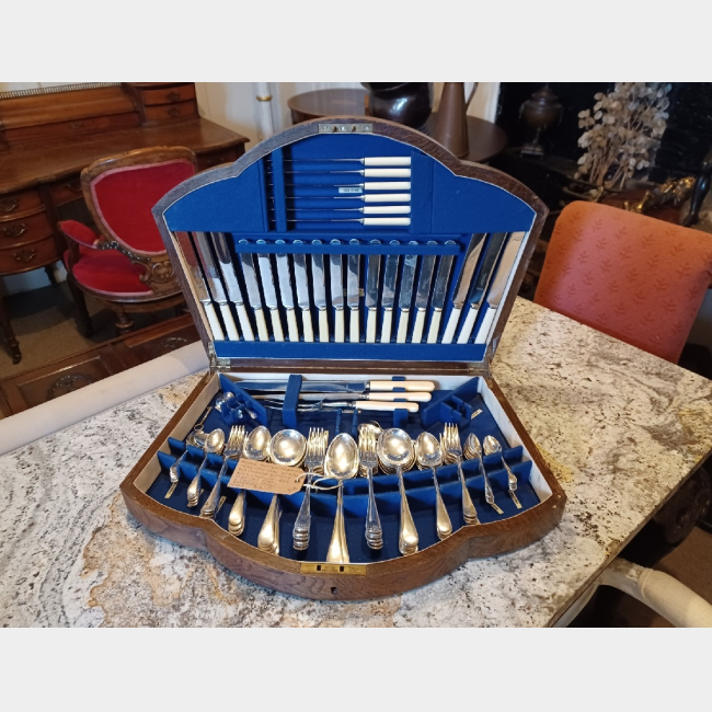 Silver Plated Canteen Of Cutlery