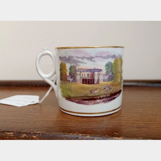 New Hall Porcelain Coffee Can c.1812-15
