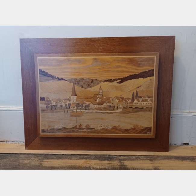 Large Marquetry Panel
