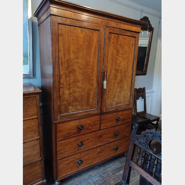 Early Victorian Linen Press