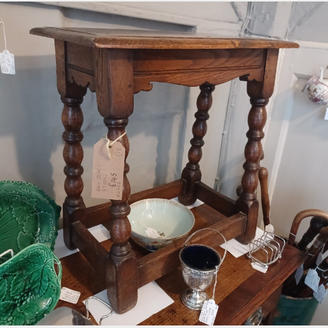 Oak Joint Stool