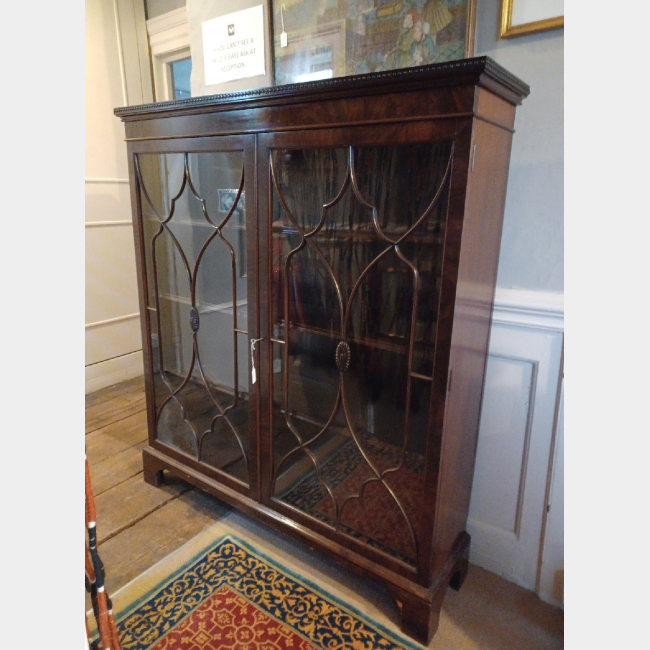 Large Mahogany Bookcase