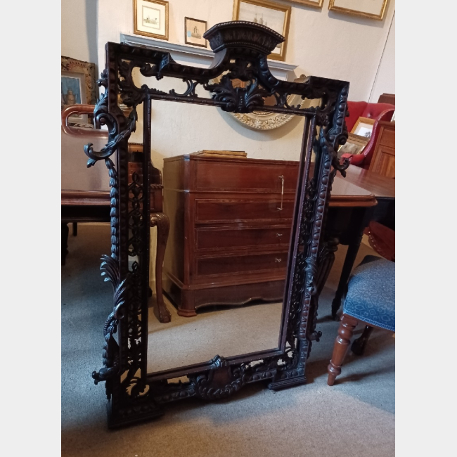 Wooden Framed Mirror