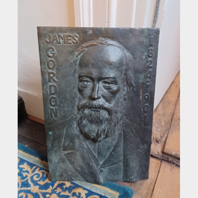 Bronze Plaque James Gordon