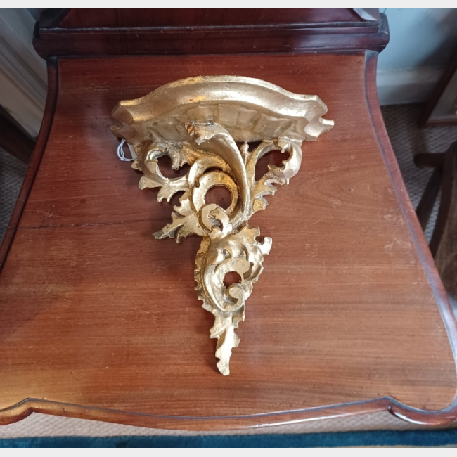 1930s Giltwood Bracket