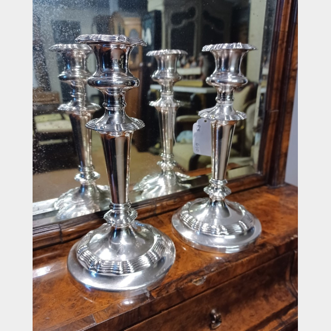 Silver Plated Candlesticks