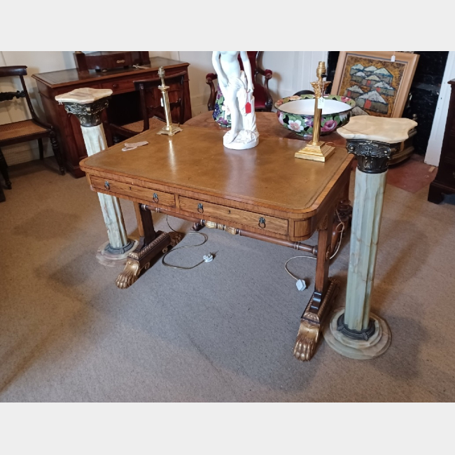 Pair of Onyx columns