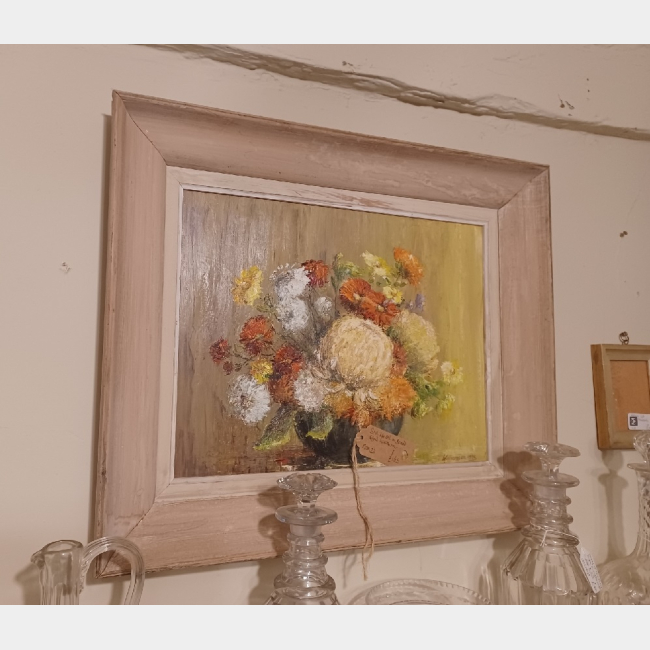 Still Life Oil on Board