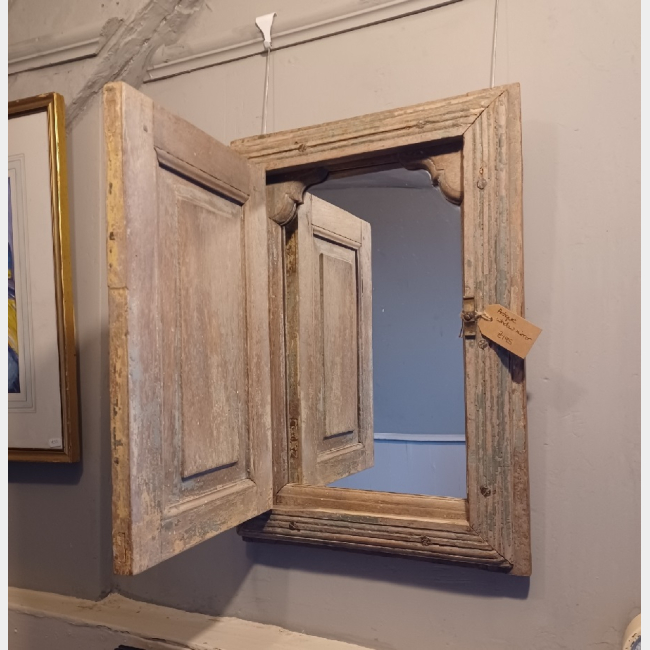 Antique Window Mirror