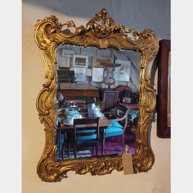 Victorian Gilt Mirror