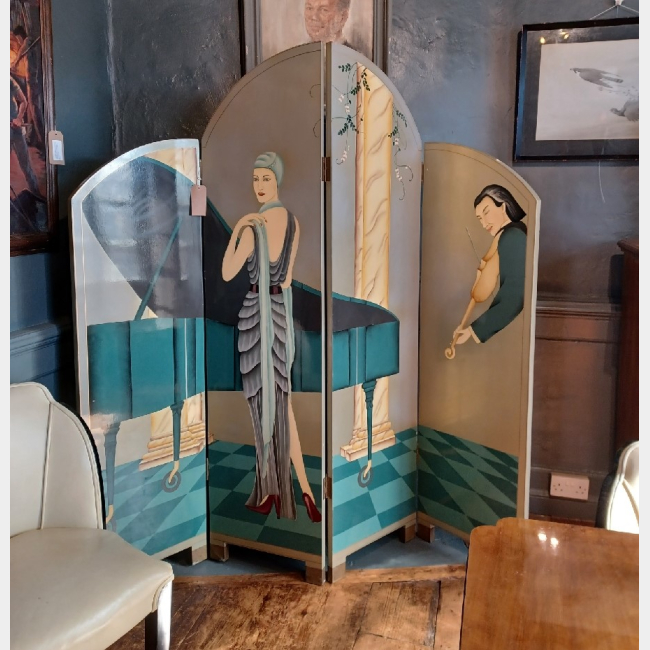 Art Deco Jazz Band Screen