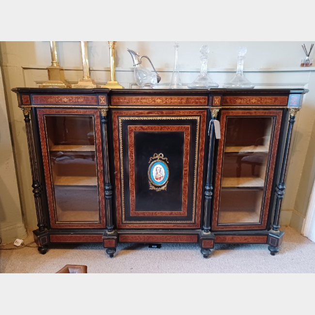 Ebonised Credenza