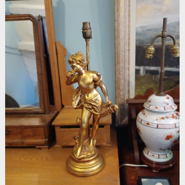 Gilt Lamp